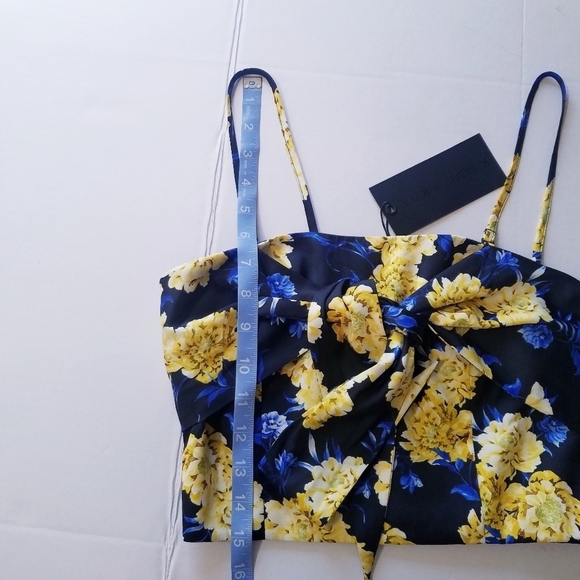 🌸 NEW Kendall + Kylie | Floral Tie Front‎ Cami, S - Picture 10 of 16